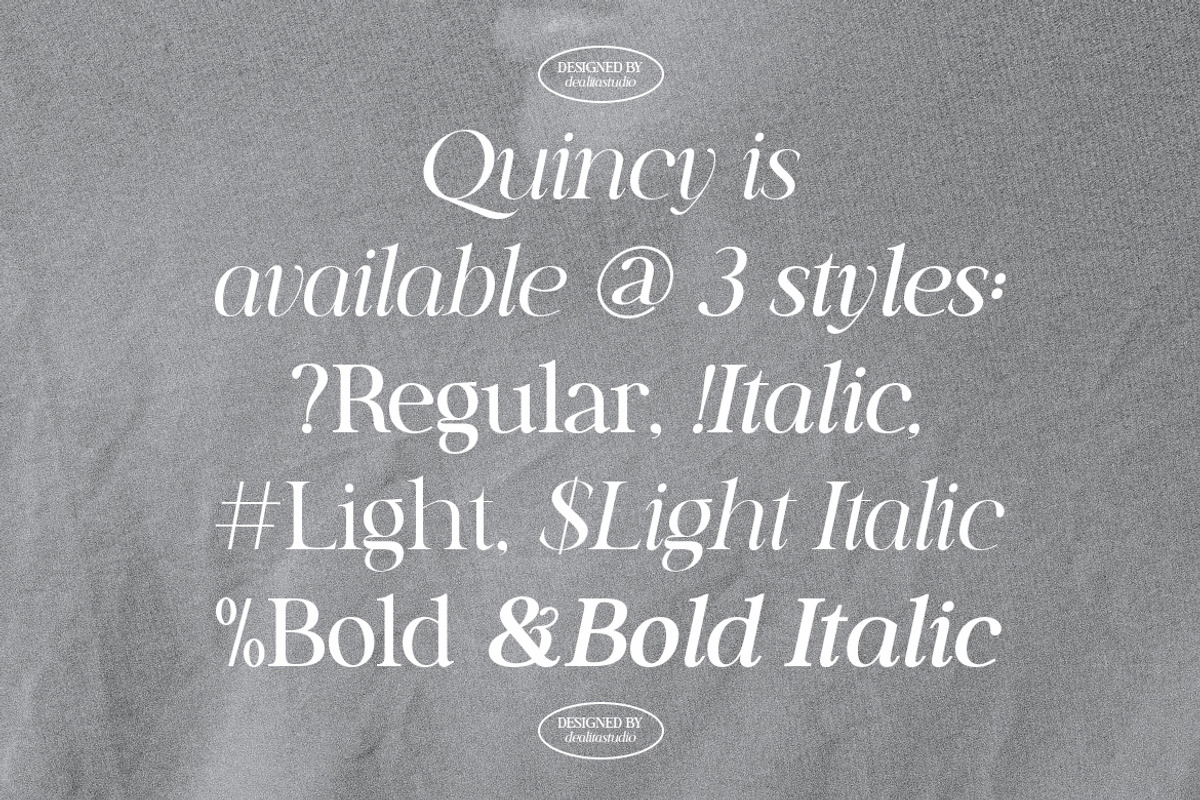 Quincy Serif, a Serif Font by dealitastudio (Photo 6 of 13)