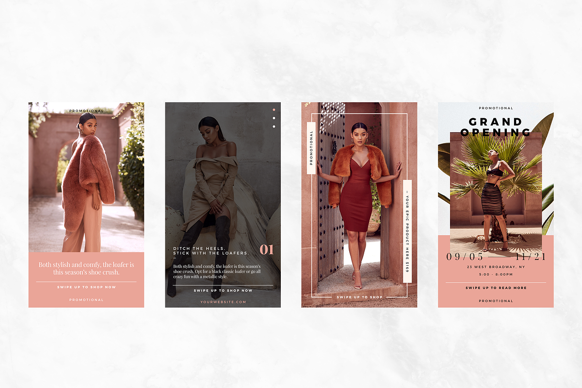 Fashion Promo IG Stories Pack, a Social Media Template by Providence Studio (Photo 7 of 7)