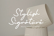 Anindhita - Script Signature Font, a Script Font by Flawless And Co (Thumbnail 3 of 10)