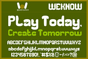 Going Right font, a Sans Serif Font by weknow (Thumbnail 4 of 8)