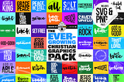 Ever-Growing Christian Graphics Pack, a Graphic by CreateHive (Thumbnail 1 of 5)