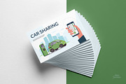 People riding eco electric transport, a Person Illustration by Anna Summer (Thumbnail 8 of 9)