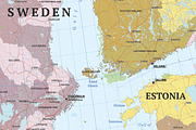 Map of Europe, an Education Illustration by Cartorical (Thumbnail 7 of 8)