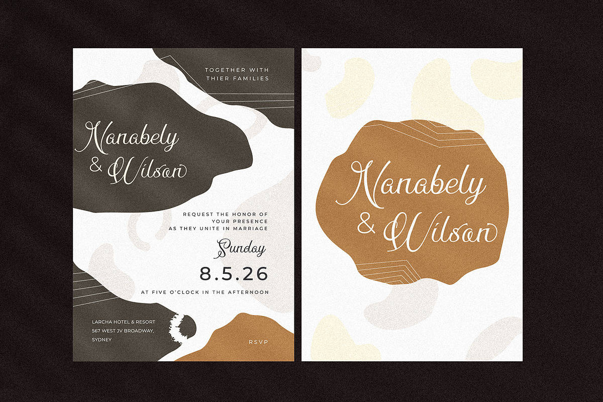 Ransvile Beauty | Wedding Script, a Script Font by StoricType (Photo 11 of 12)