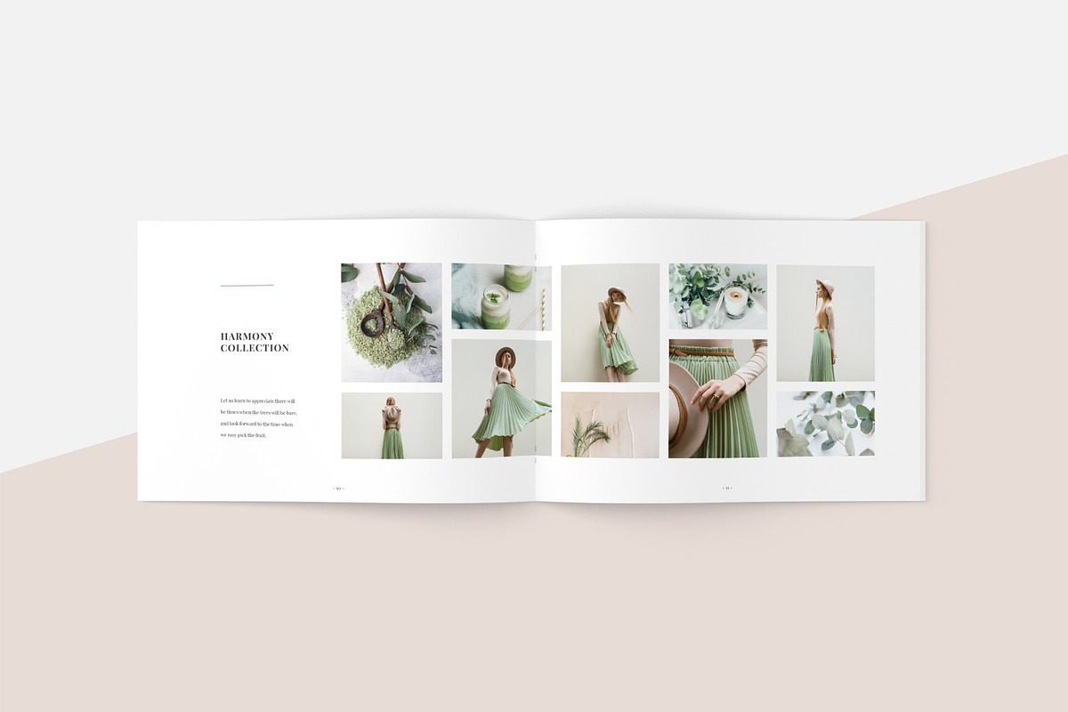 Ginkgo Brochure Template, a Brochure Template by Studio Sumac (Photo 1 of 5)