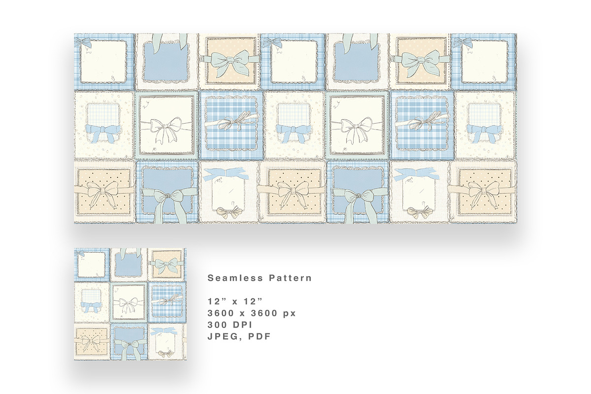 6 Seamless Pattern: Patcworkia, a Pattern Graphic by StudioCitra (Photo 10 of 10)
