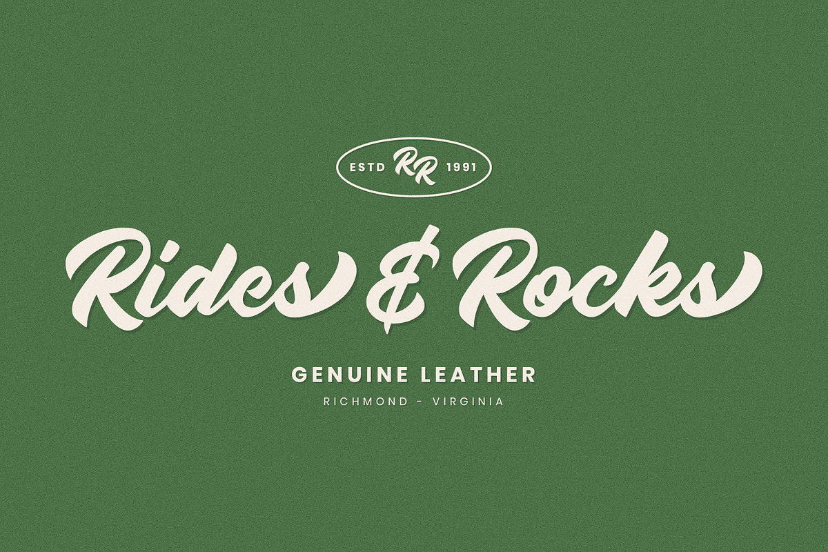Radens - Vintage Bold Script preview 7
