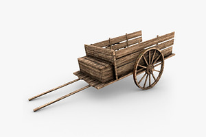 Wooden Cart