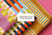 Geometric seamless patterns set, a Pattern Graphic by Good Studio (Thumbnail 9 of 13)