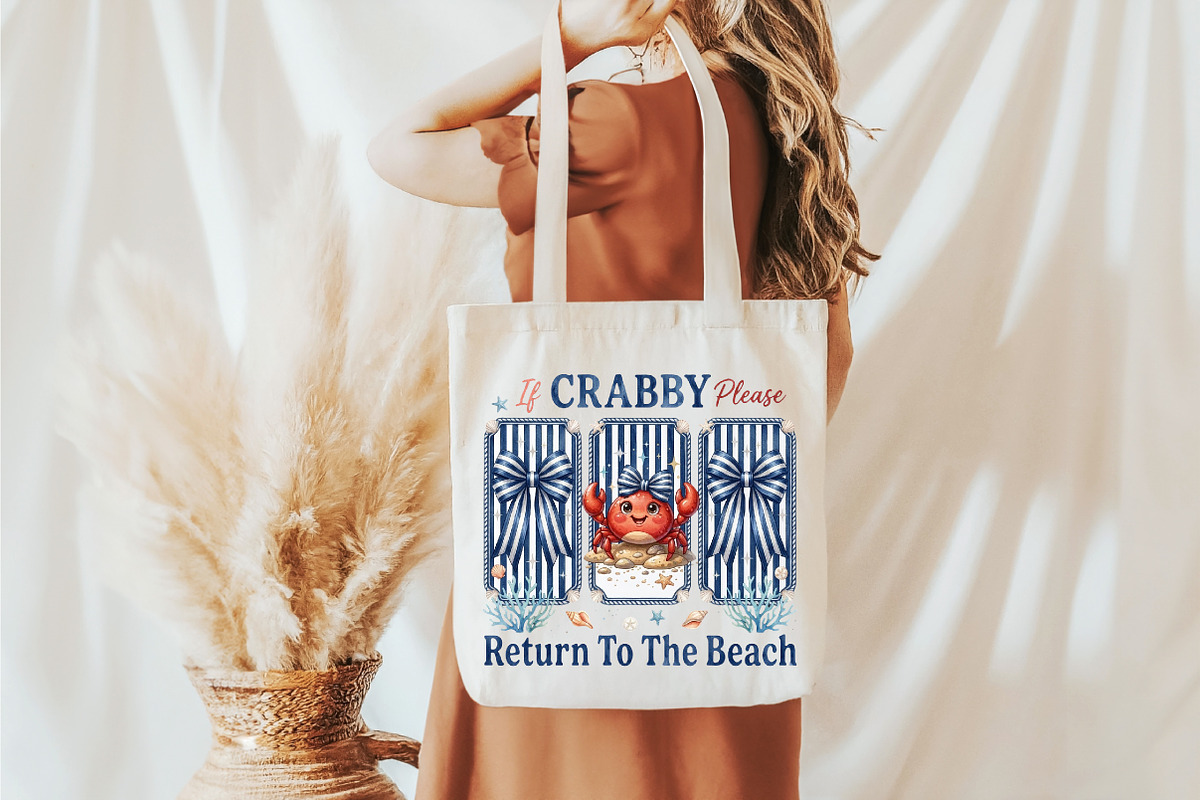 Coquette Bow if Crabby Beach PNG, an Illustration by designcity5 (Photo 4 of 4)