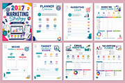 2027 Marketing Strategy Planner., a Stationery Template by Shumaya (Thumbnail 2 of 5)