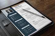 Resume Cv Template Word Apple Pages, a Resume Template by Tbunny (Thumbnail 3 of 7)
