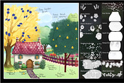Garden & Orchard Procreate Brushes, a Brush Add-On by Willow & Wheat (Thumbnail 2 of 4)