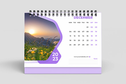 Desk Calendar 2023 Template.
