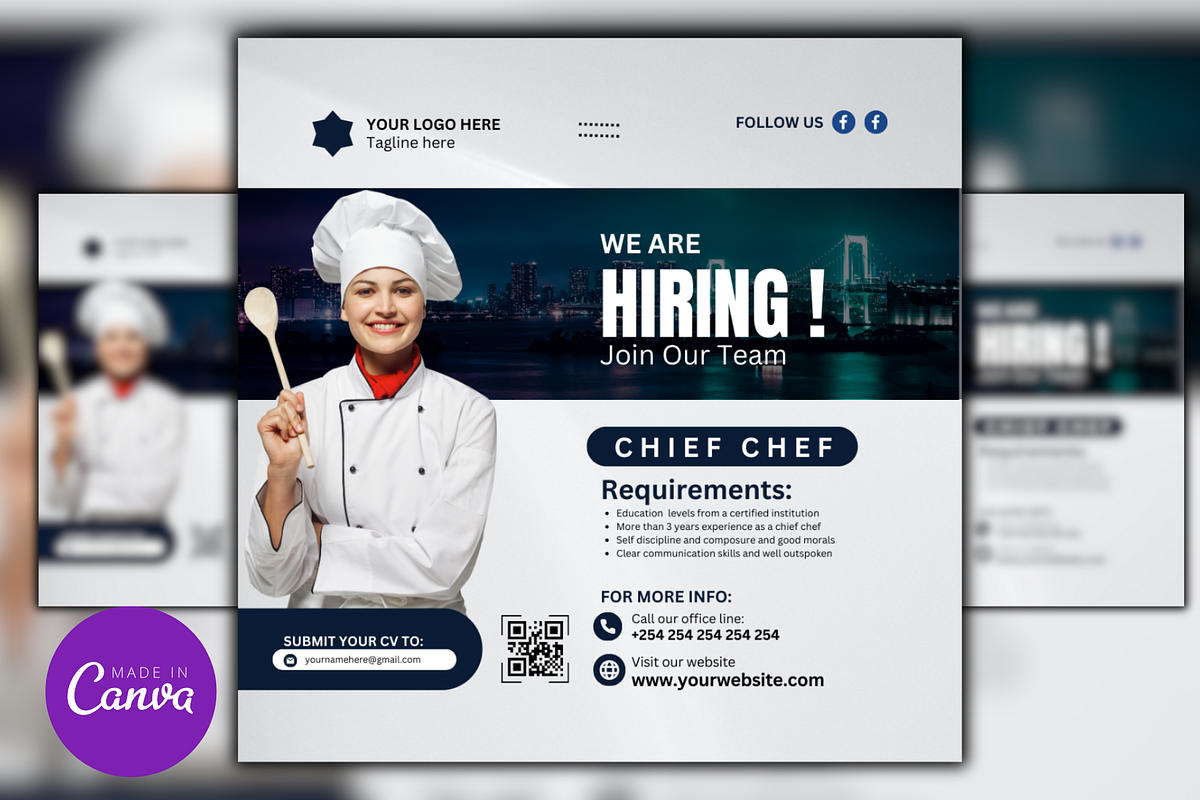 We Are Hiring Canva Design Template, a Social Media Template by Mishek Munene (Photo 3 of 4)