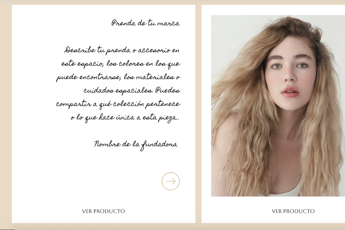 Online fashion store website preview 4