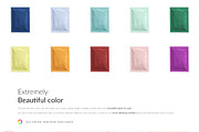 2 Types Sachet 18x Mock-ups, a Print Template by Mocca Mockups Store (Thumbnail 5 of 6)