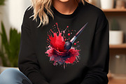 Watercolor Paint Splatter Clipart, an Illustration by DreamCafeArt (Thumbnail 5 of 7)