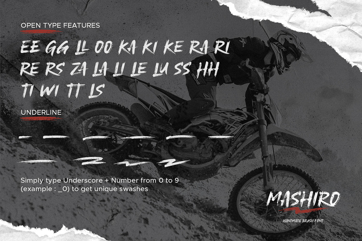 Mashiro - Brush Font, a Handwritten Font by tkzgraphic (Photo 9 of 10)