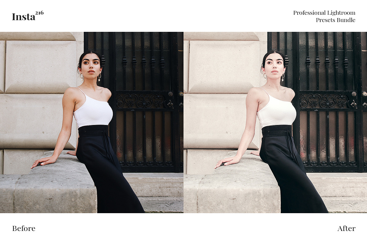 216 Insta Presets Lightroom Bundle, a Preset Add-On by VEER (Photo 16 of 17)