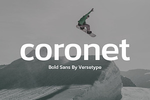 Coronet Bold Sans