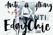 Hastagirl Chic brush watercolor font, a Font by Konstantine Studio (Thumbnail 4 of 9)