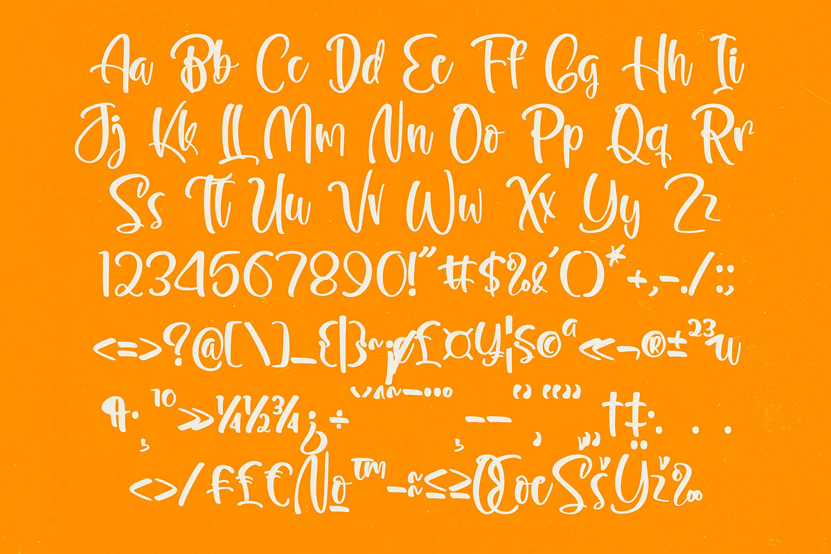Behavior Goldway Bold Hand Font, a Script Font by stylishtype.co (Photo 17 of 20)