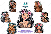 Polynesian girl, an Object Graphic by DreamerStarCo (Thumbnail 1 of 7)