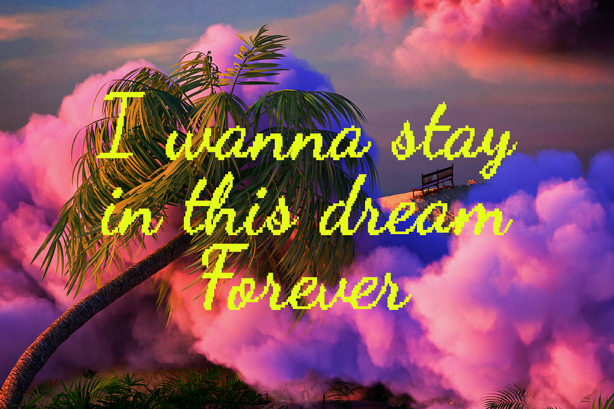 Dreamer Culture is a pixel script, a Script Font by BilberryCreates (Photo 2 of 11)