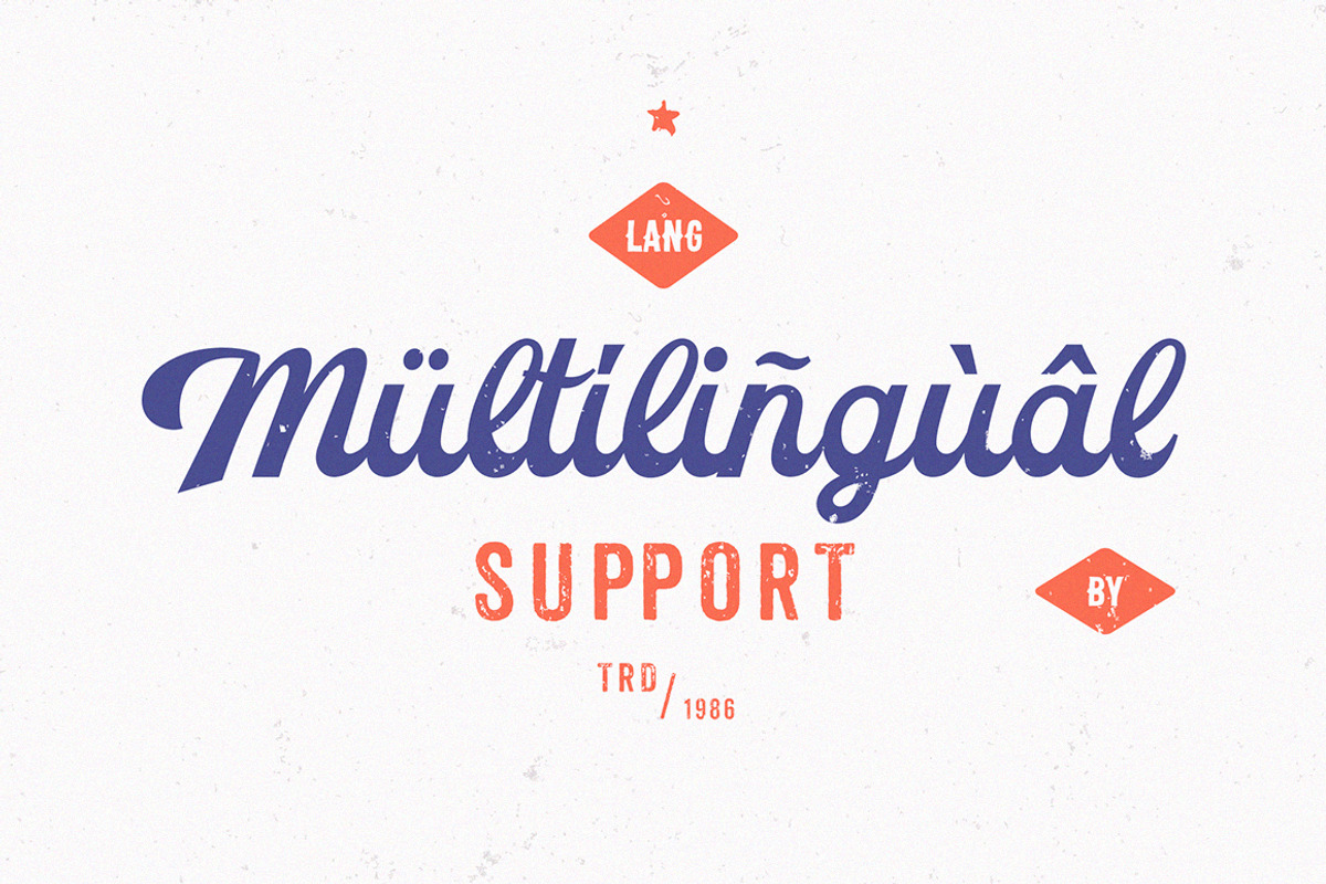 Volkschaft, a Script Font by RKS-Studio (Photo 9 of 9)