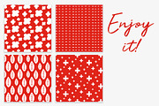 Skandinaavi Seamless Pattterns, a Pattern Graphic by Chus Moreno Studio (Thumbnail 7 of 7)