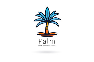 Palm logo, a Branding & Logo Template by Logocreative