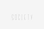 Society, a Sans Serif Font by Truestroke Type Foundry (Thumbnail 1 of 4)