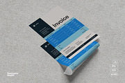 VIRYA | Marketing Agency Invoice, a Stationery Template by Neermana (Thumbnail 1 of 4)