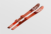 Skis Mockup, a Product Mockup by Se٧enStudio (Thumbnail 10 of 12)