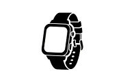 Minimal Smartwatch Time Icon Set, an Icon by musafir_fashion (Thumbnail 9 of 13)