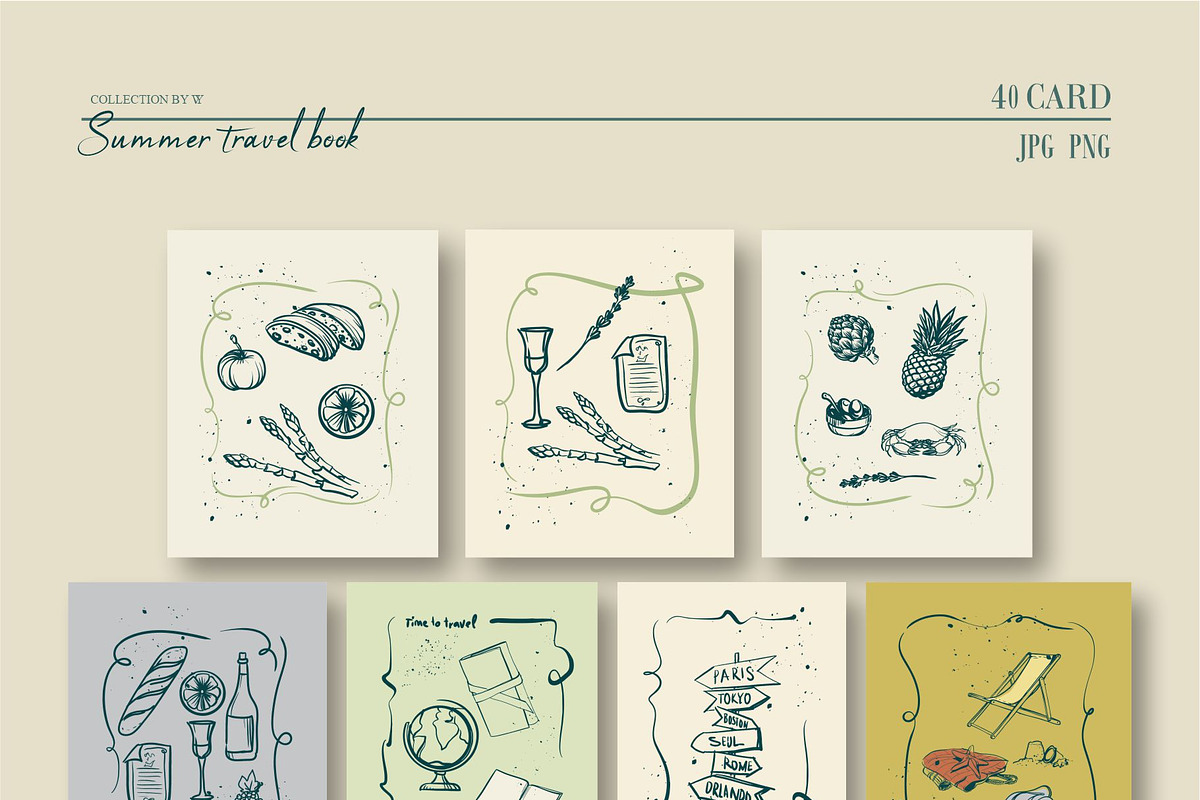 Summer travel book, an Object Graphic by Collection by VY (Photo 12 of 14)