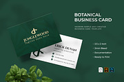 Botanical - Business Card, a Print Template by VUNIRA (Thumbnail 1 of 2)