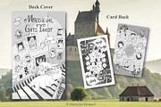 Medieval Doodle Tarot Deck Step, an Illustration by Anastasiya Klempach (Thumbnail 2 of 9)