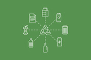 Zero waste - icons and illustrations, a Graphic by venimo (Thumbnail 8 of 8)