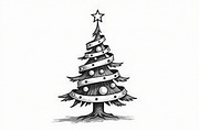 Holiday Window Christmas Tree Bundle, an Illustration by Amazin_art (Thumbnail 11 of 21)