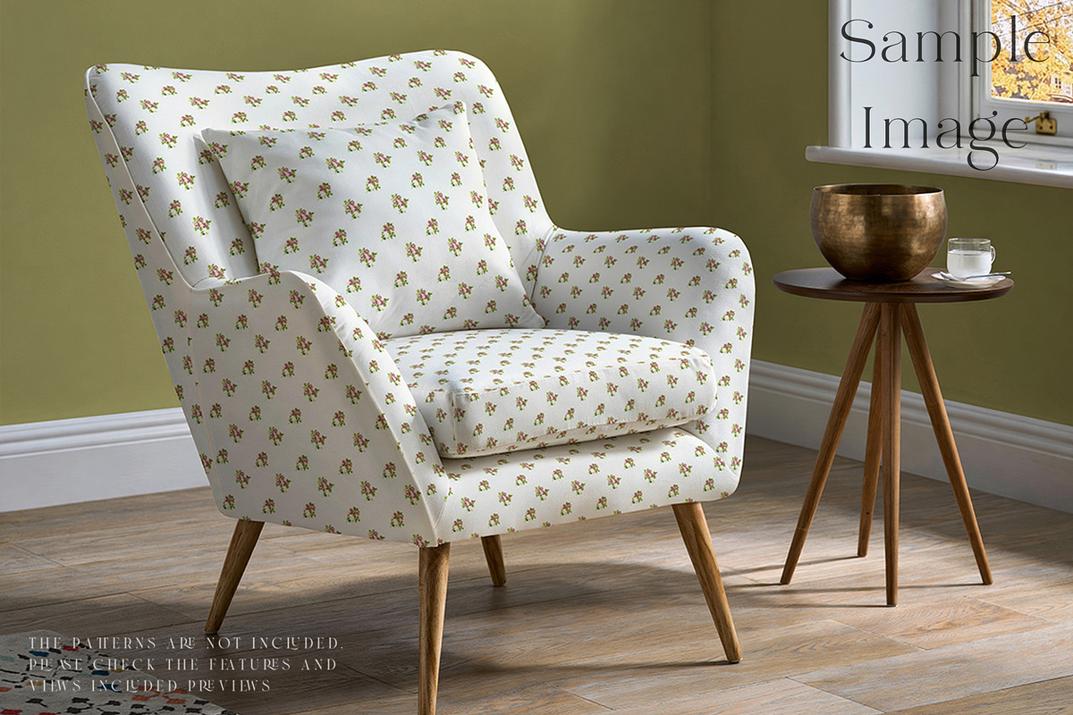 Armchair Upholstery Mockup, a Household Mockup by mock-ups (Photo 10 of 13)