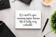 Gesture | Script Font, a Handwritten Font by Scratchones (Thumbnail 4 of 8)