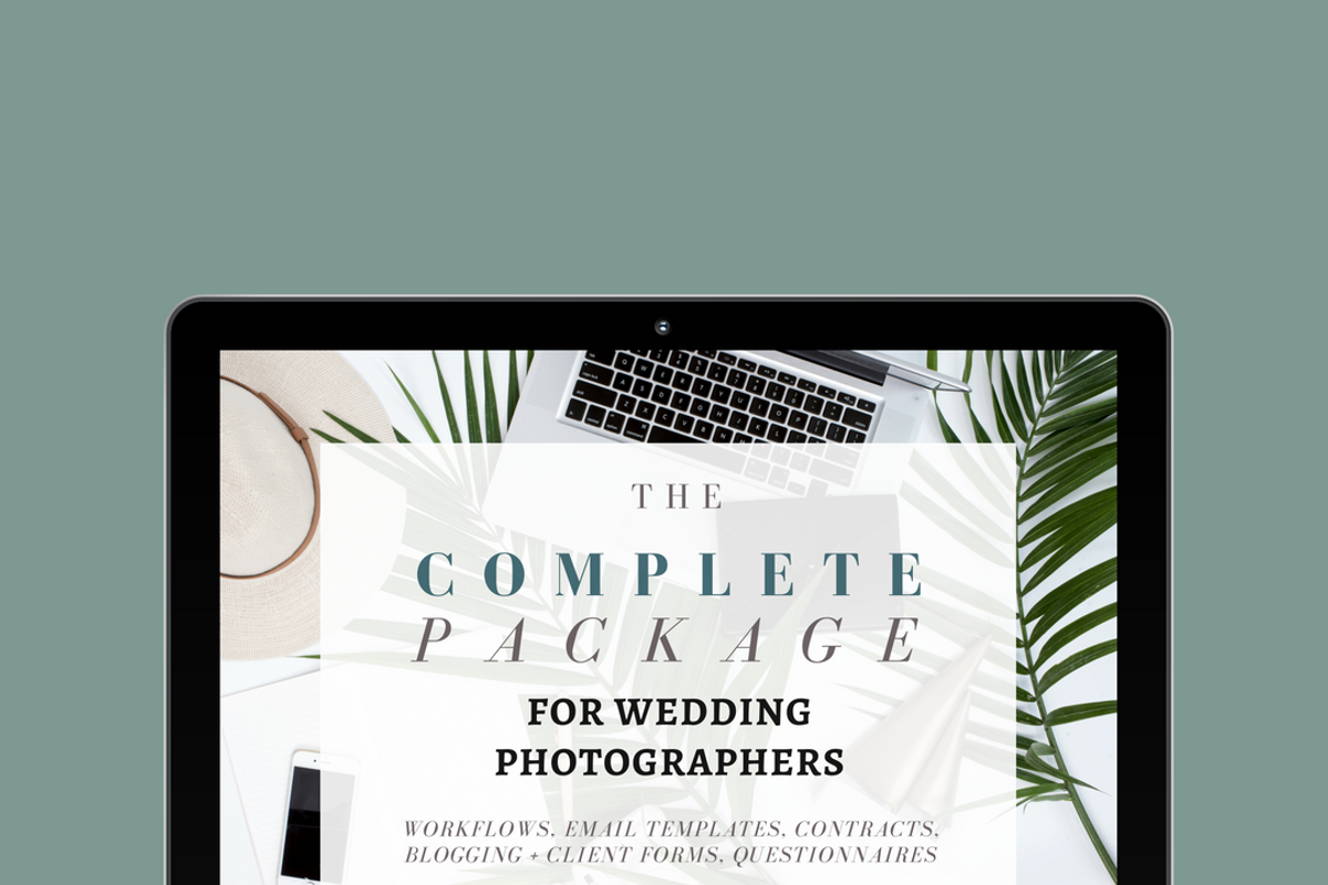 The Package: Wedding Photographers, a Templates & Theme by Lauren Dragon (Photo 1 of 5)