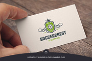 Soccer Crest Logo Template, a Branding & Logo Template by LOGOMAGINE (Thumbnail 2 of 13)