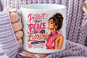 Protect Your Peace Like Its Luxury, a Person Illustration by Rose Art (Thumbnail 4 of 4)