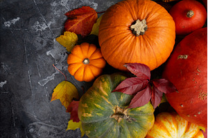 pumpkin on table, a Food & Drink Photo by Neirfy