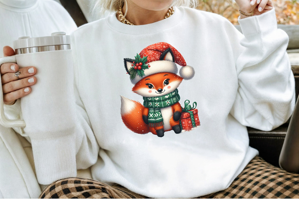 Christmas Clipart, Funny Christmas F, an Illustration by Sublimation Artist (Photo 8 of 9)