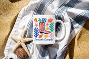 Seaside Cowgirl PNG, Coastal Cowgirl, a Seasonal Illustration by Libby Wishes (Thumbnail 5 of 5)