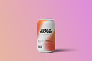 Soda Can Mockup, a Product Mockup by zuhraabdullah (Thumbnail 3 of 5)